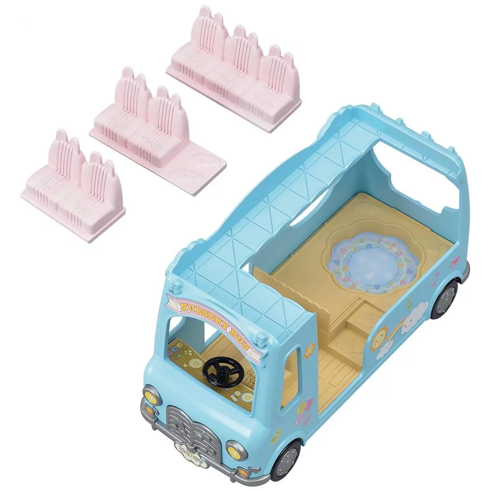 LE BUS ARC-EN-CIEL - SYLVANIAN VEHICULES