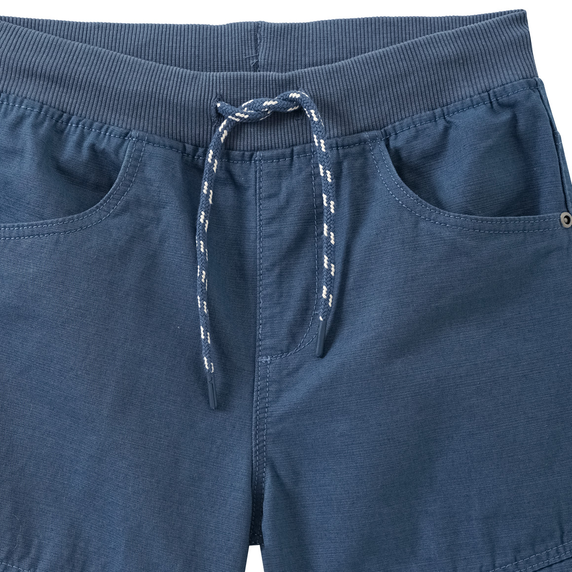 Yigga Jungen Pull-on-Shorts mit Tunnelzug dunkelblau