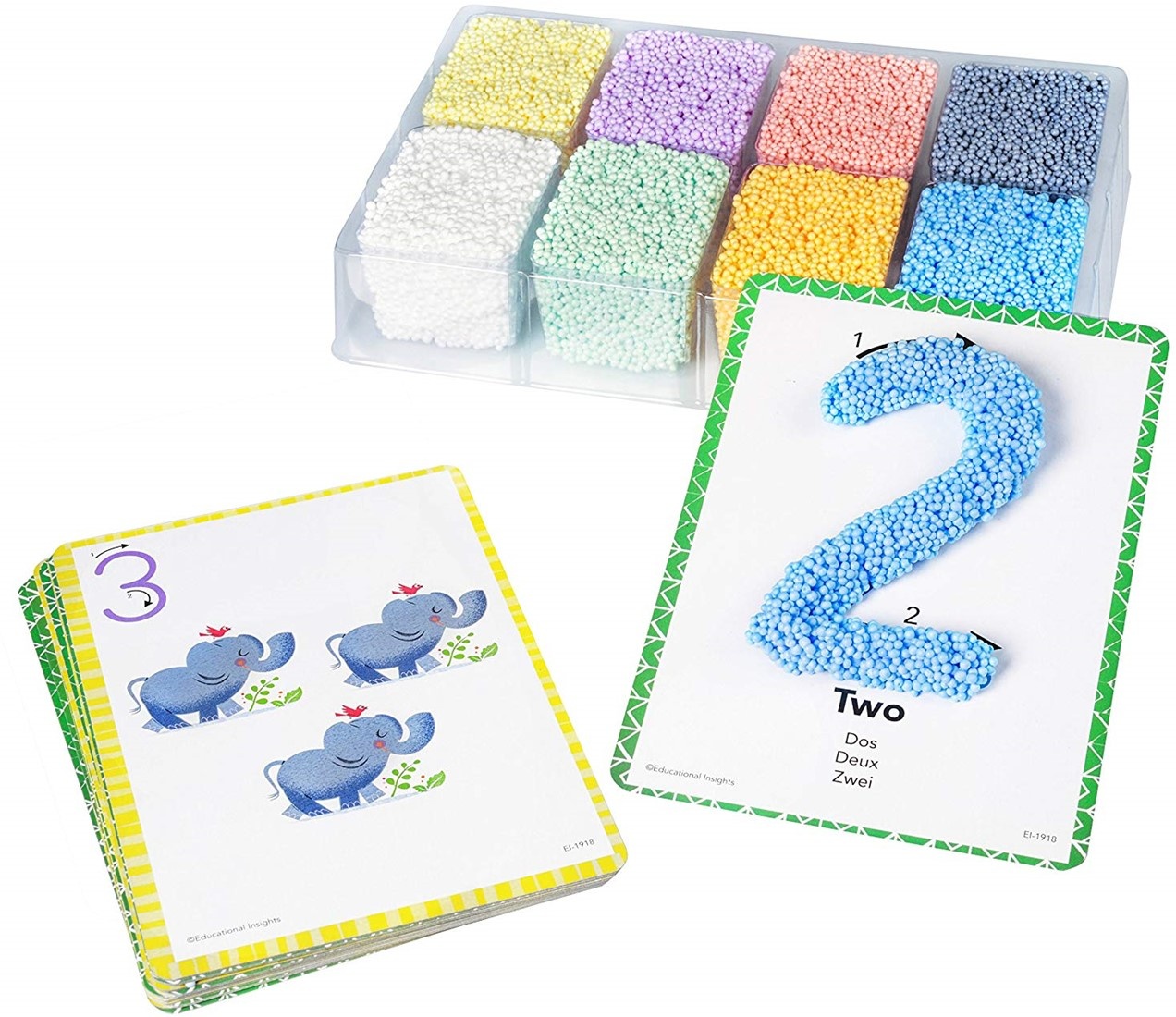 Learning Resources Learning Resources - Playfoam® Shape & learn numbers set