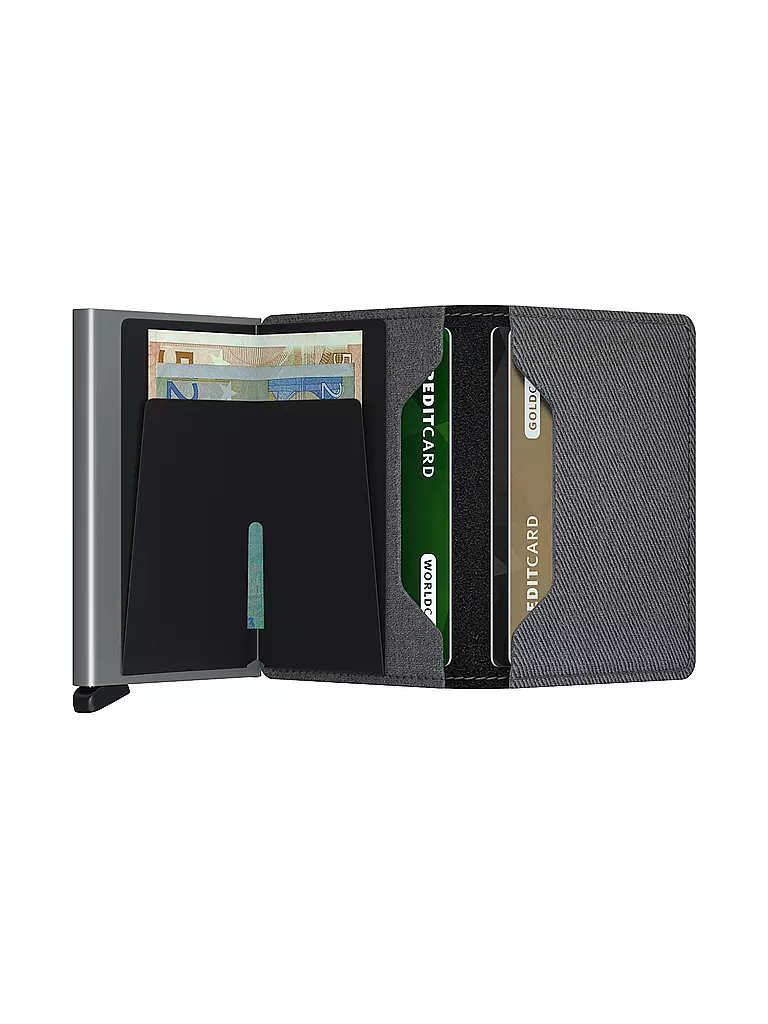 SECRID Geldbörse - Slimwallet Twist Cool Grey grau
