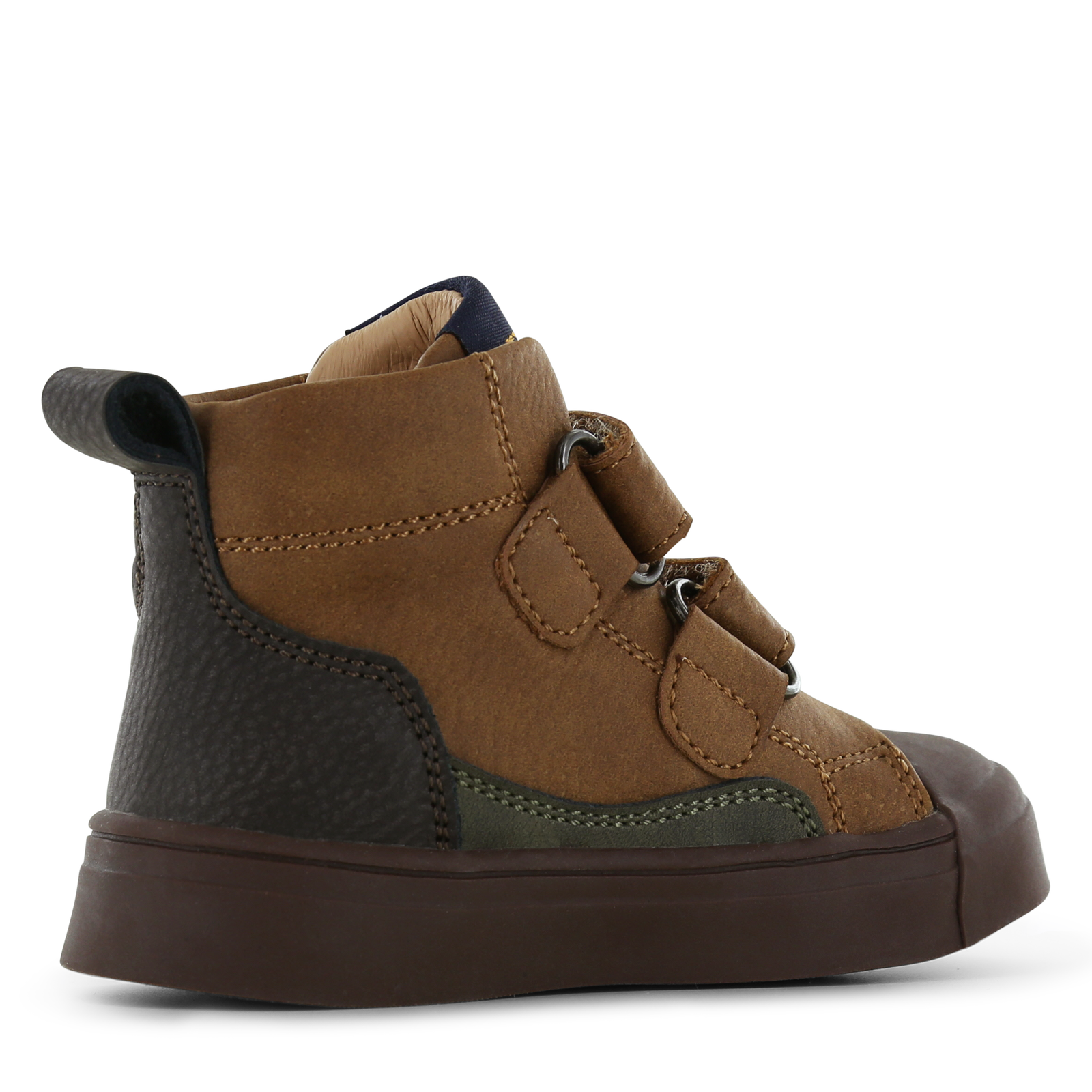 Shoesme cognacfarbener Stiefel mit Patches