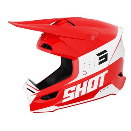 Casque cross Shot FURIOUS - LEAGUE 2025 - Rouge
