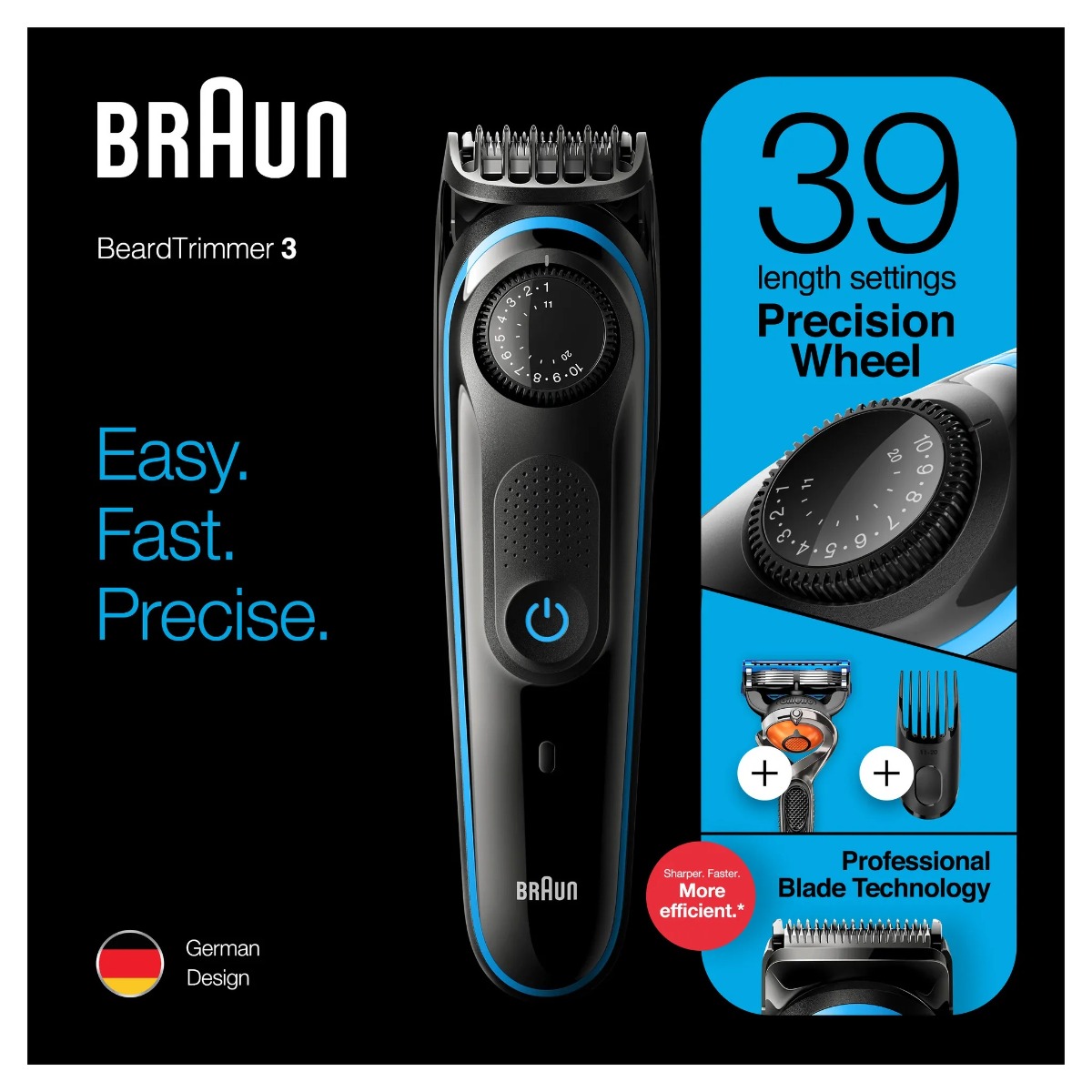 Braun BT3940 Baardtrimmer