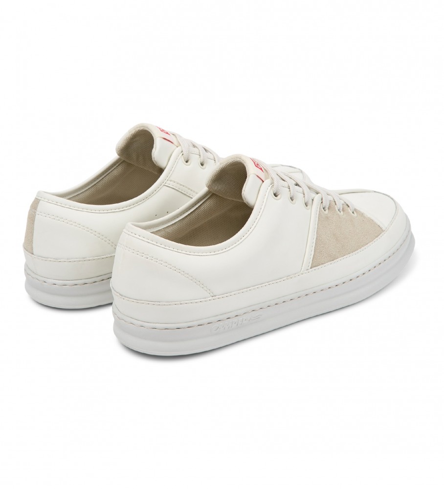 Tênis de couro Camper Peu Touring Twins, branco