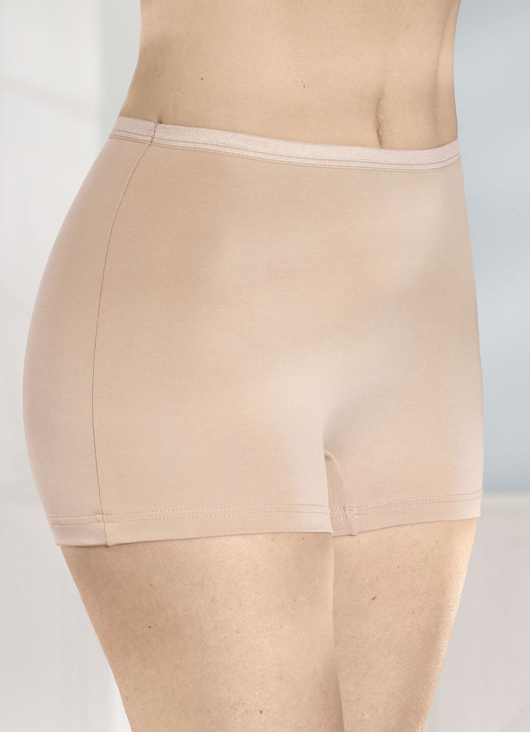 Viererpack Pants mit dezent glänzendem Elastikbund