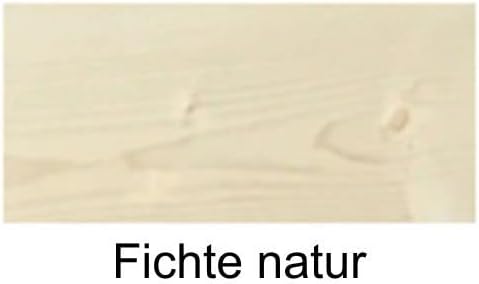 Bett mit Kopfteil 140x200 cm Massivholzbett 140cm Holzbett Holz massiv Bettgestell H67-37 (140 x 200)