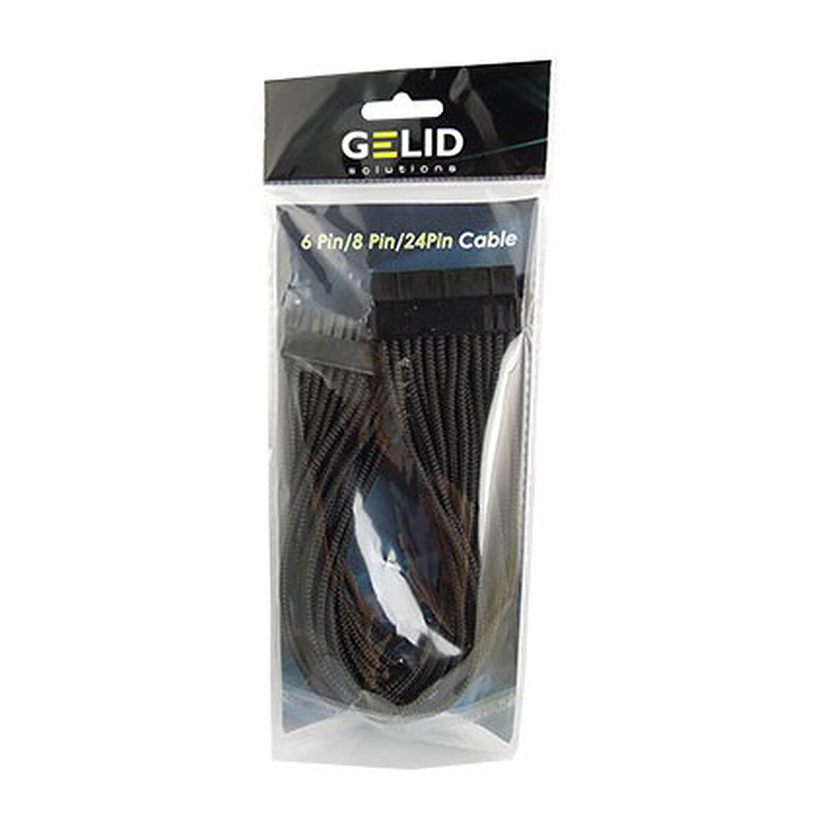 Gelid Câble Tressé ATX 24 broches 30 cm (Noir)