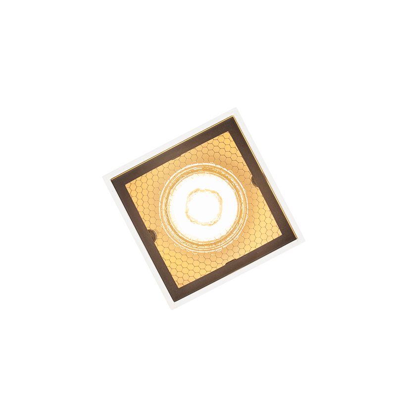 Design opbouwspot wit GU10 50mm - Qubo Honey