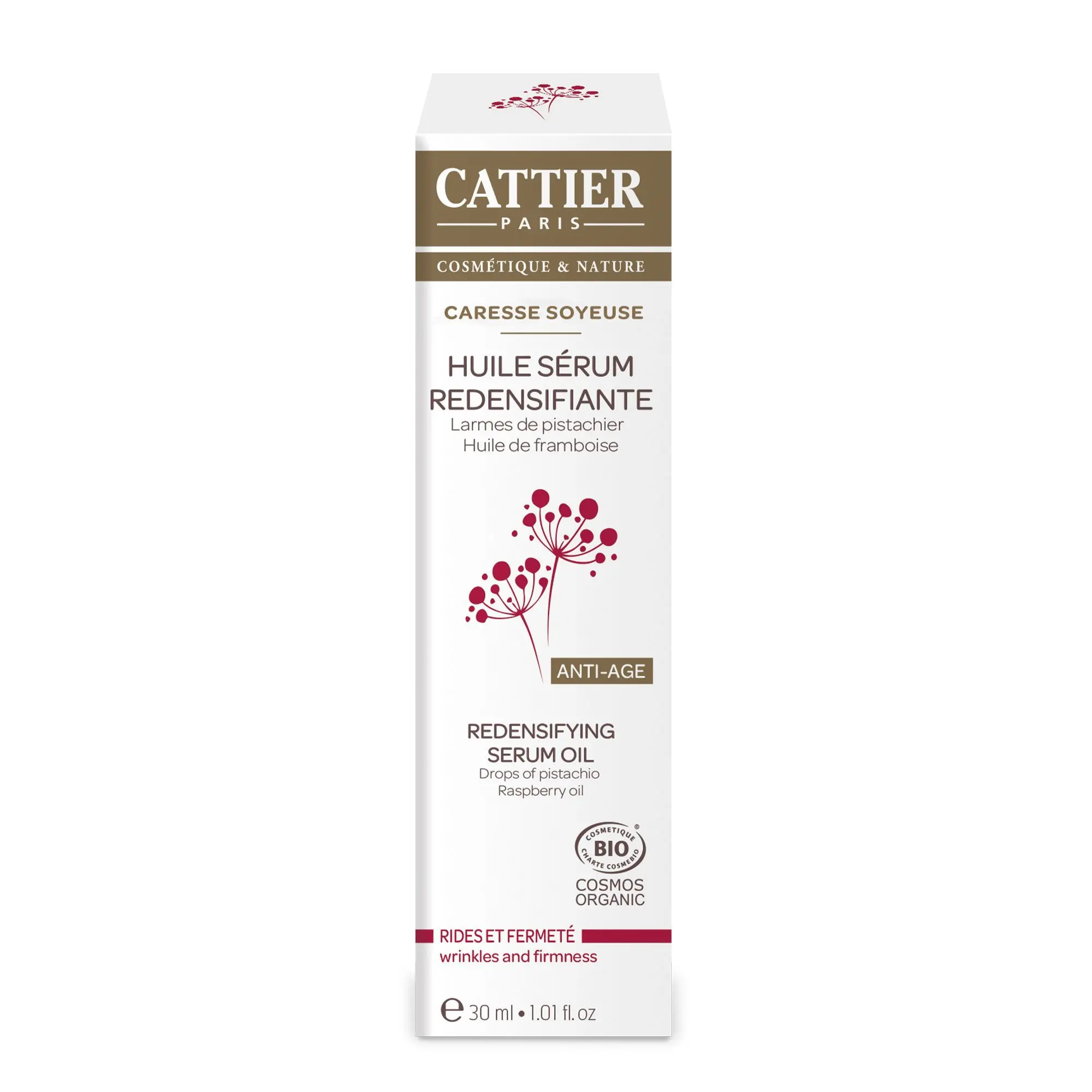 Cattier - Caresse Soyeuse Huile Sérum Redensifiante- Entre 20€ et 50€