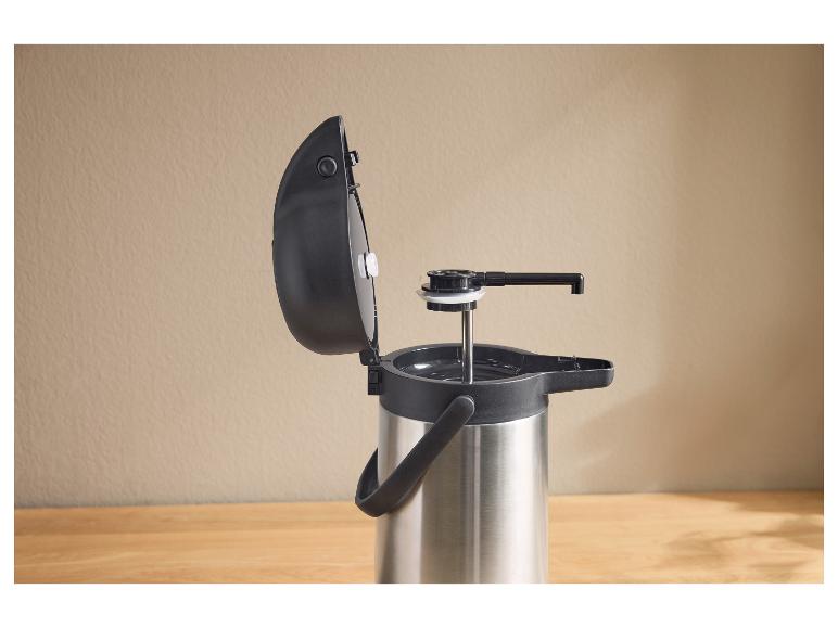 Thermoskan met pomp
