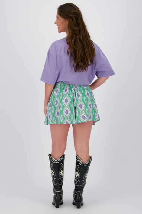 Raizzed groene dames korte broek