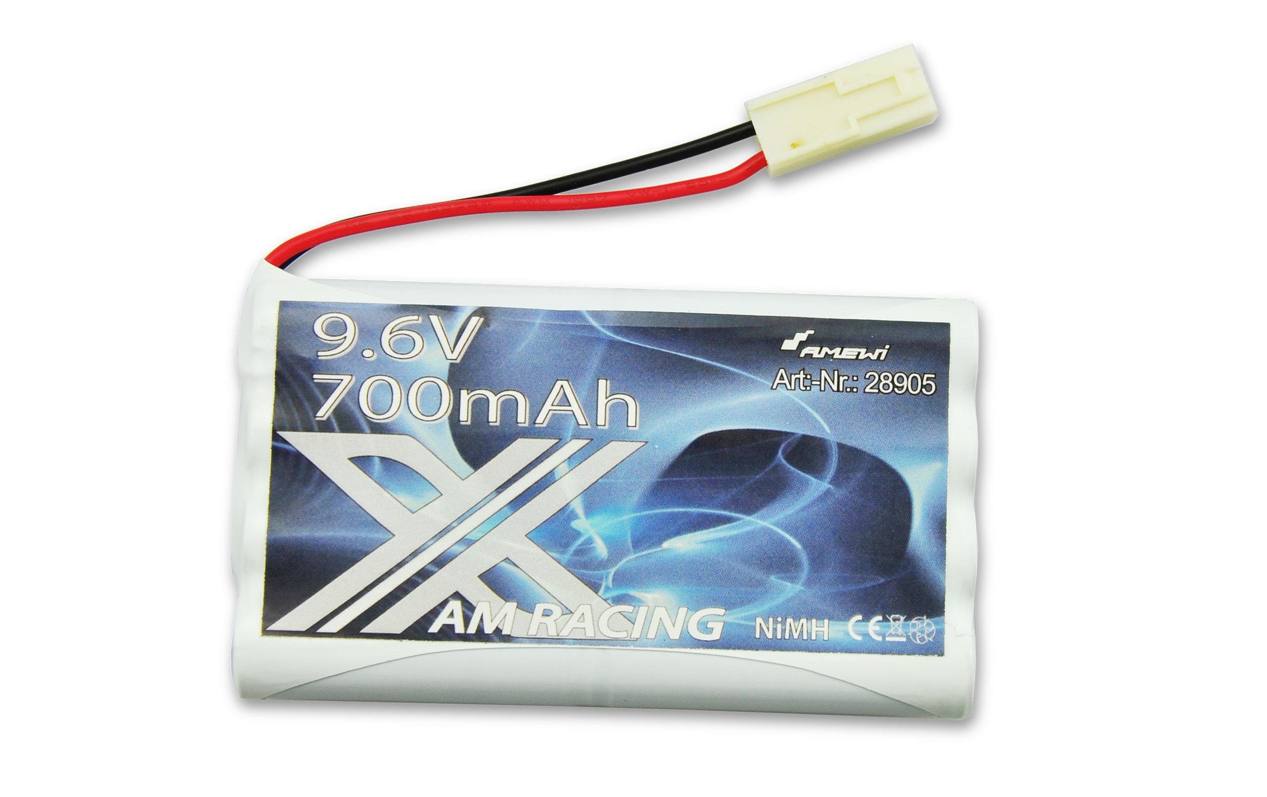 RC-Akku NiMH 700 mAh 9.6 V8 Zellen NiMH-Akku für Fahrzeuge