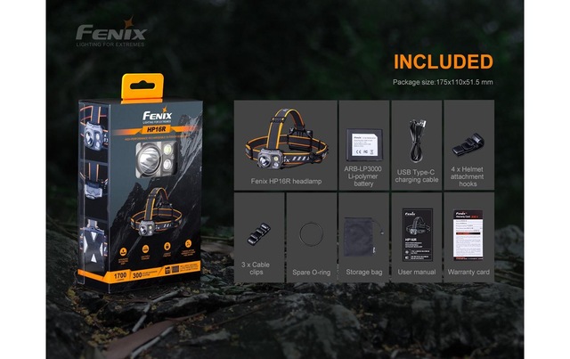 Fenix Stirnlampe »Stirnlampe HP16R«