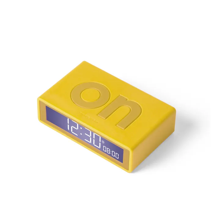 Lexon Réveil Flip+ | Jaune