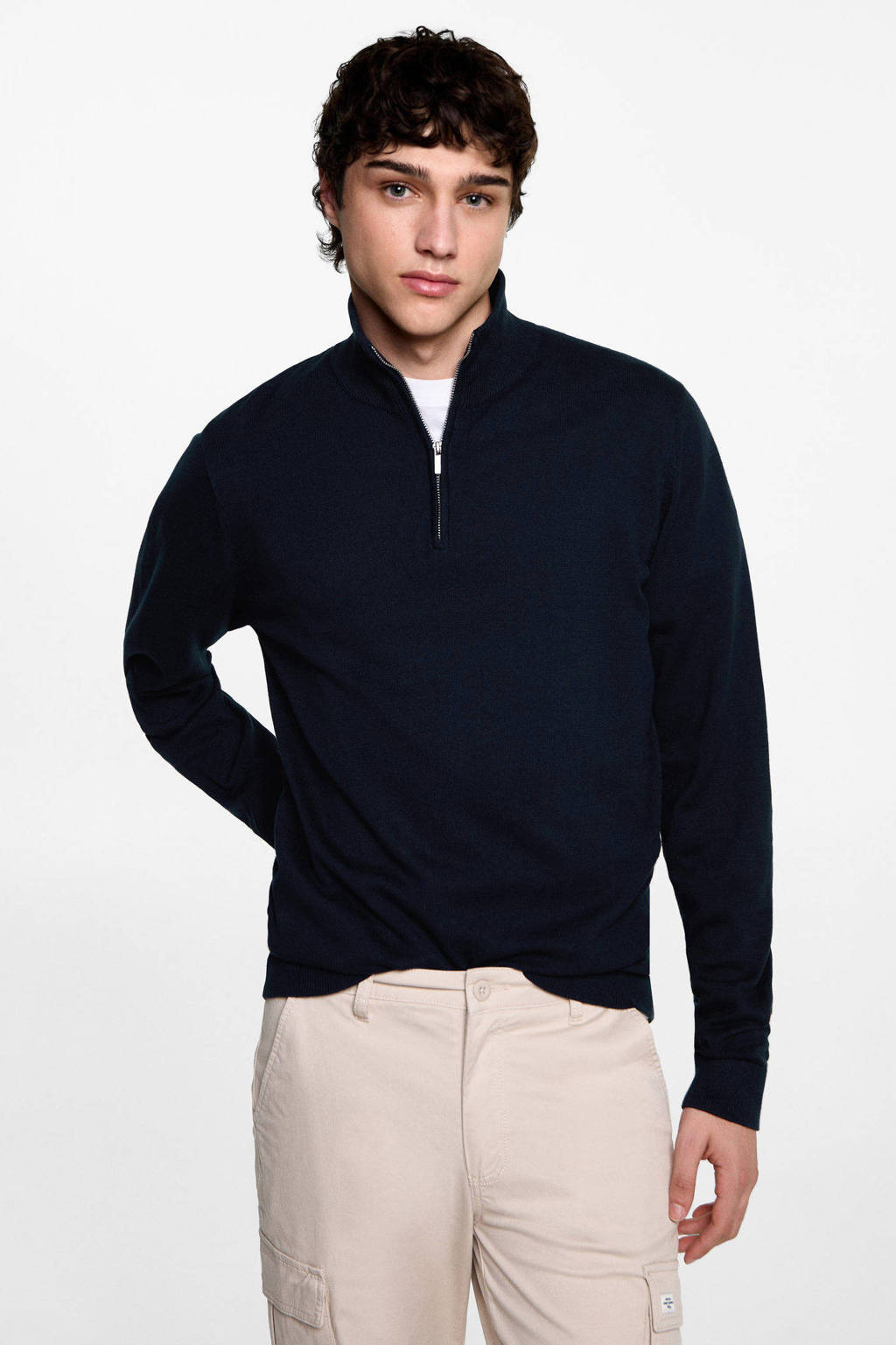 MANGO TEEN pullover blauw