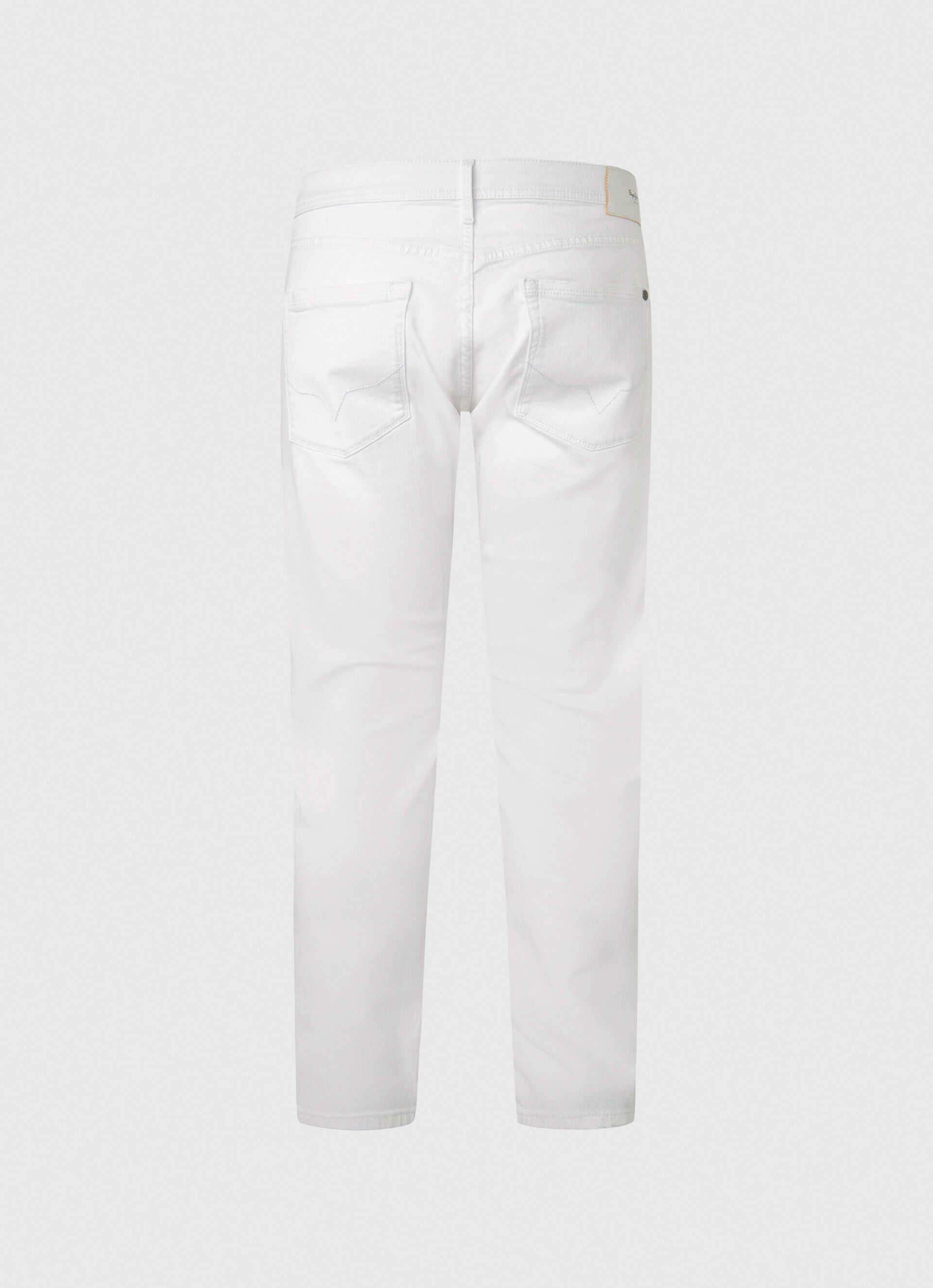 Calça jeans Stanley, corte e cintura regulares - jeans