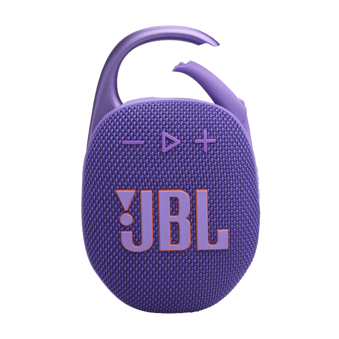 JBL - Clip5 Portable Bluetooth Speaker - Purple