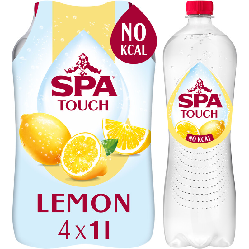 Spa Touch bruisend lemon 4-pack