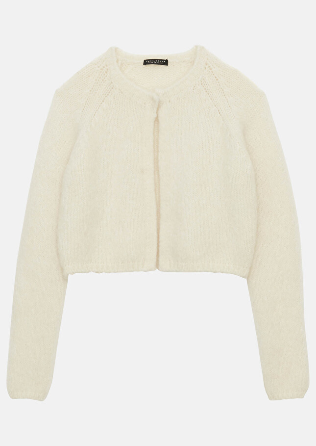 Gilet Gloryécru en mohair