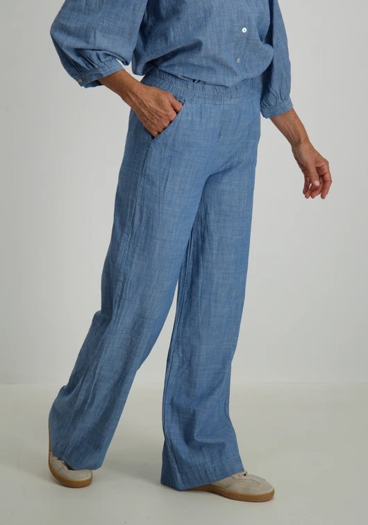 Geisha Broek Chambray 51174-70