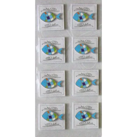 Rössler Sticker Kommunion/Konfirmation, handmade, 12-fach sortiert