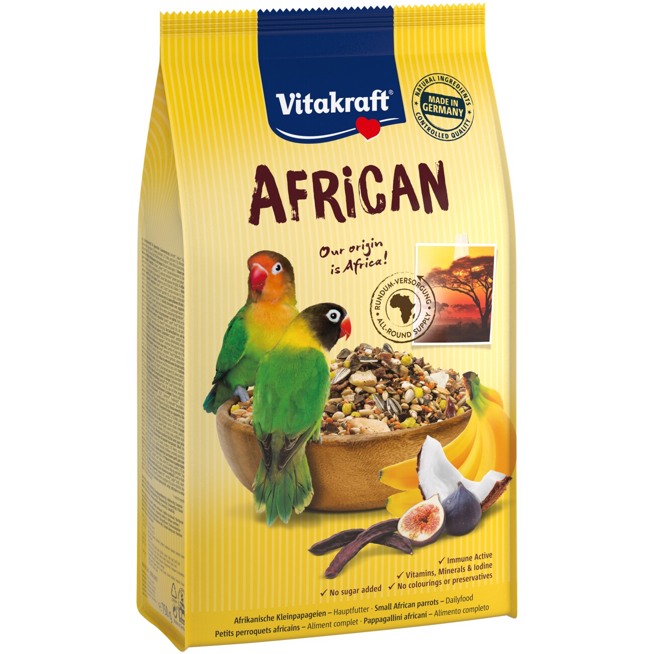 Vitakraft Heimatfutter African Agaporniden 750 g