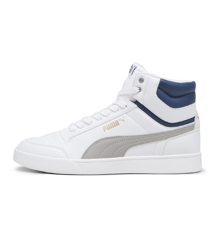Tênis Puma Shuffle Mid, branco