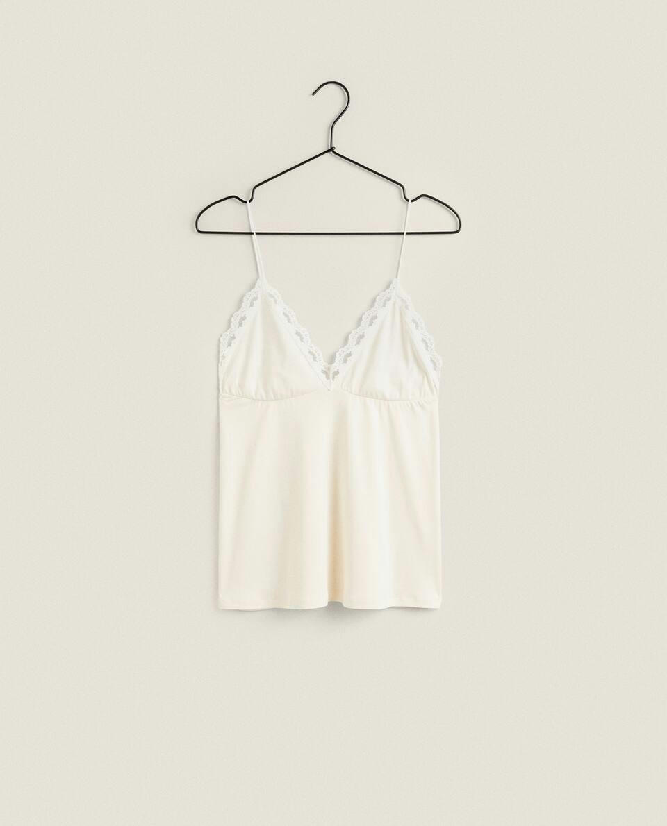 BLUSA CAMISOLA DE ALGODÃO