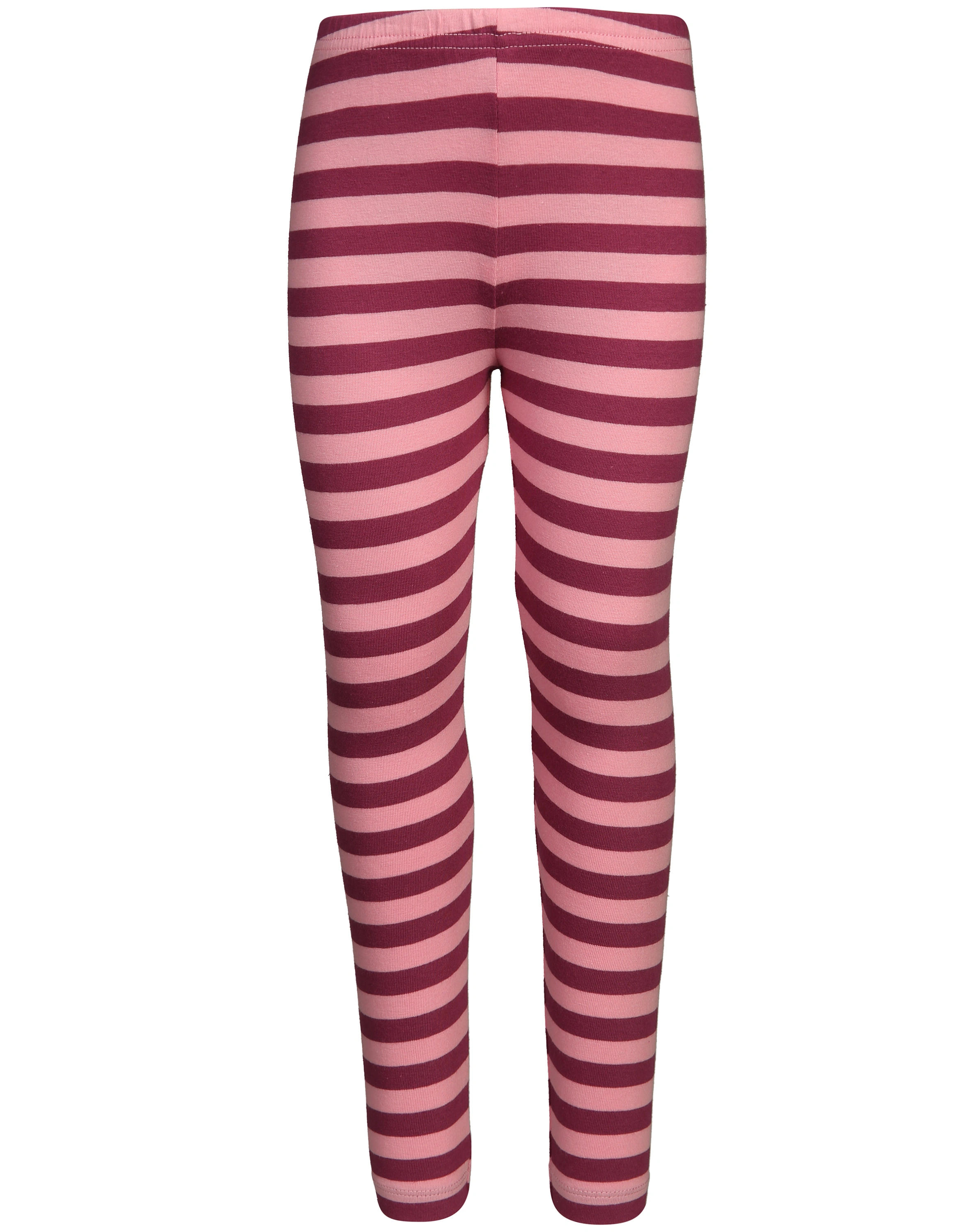 Leggings LYNFORD gestreift in dunkelrot/rosa