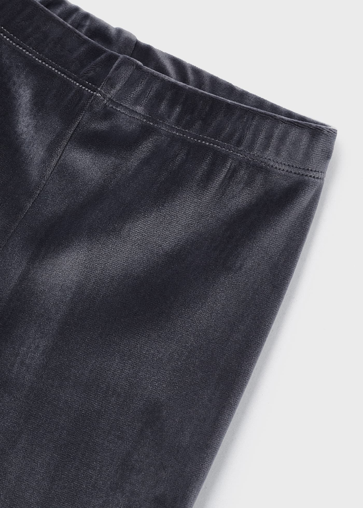 Conjunto de duas peças de leggings de veludo para meninas