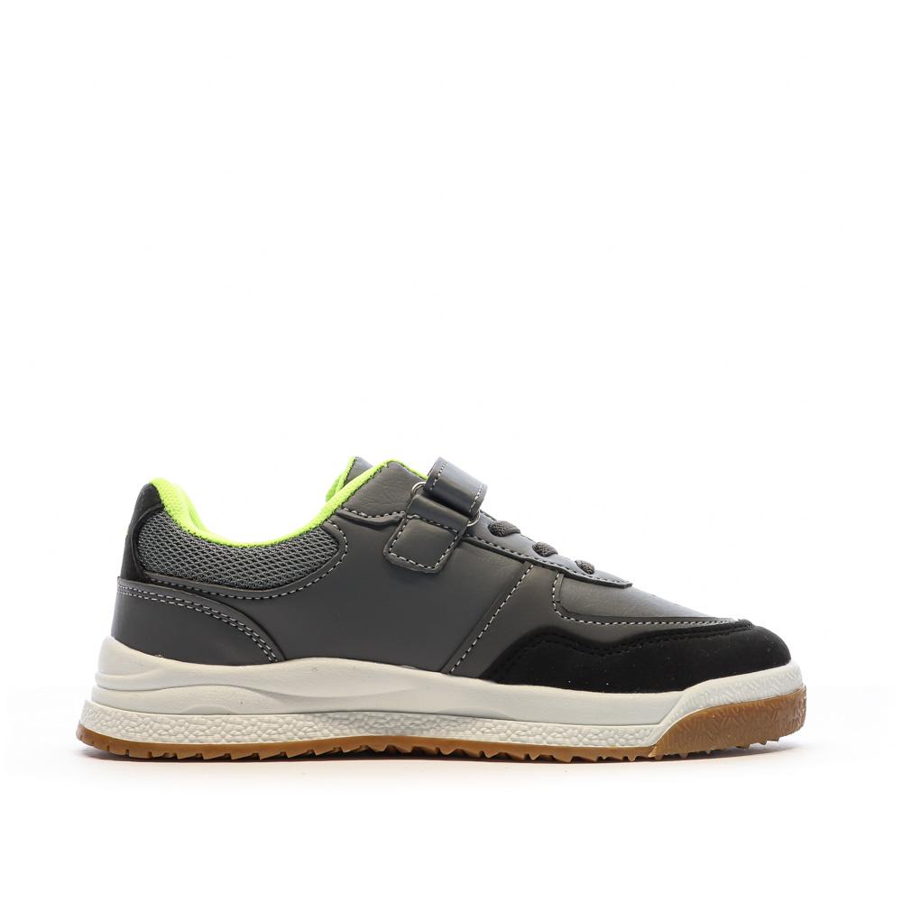 Lotto Baskets Gris/Jaune Garçon Lotto VENISE