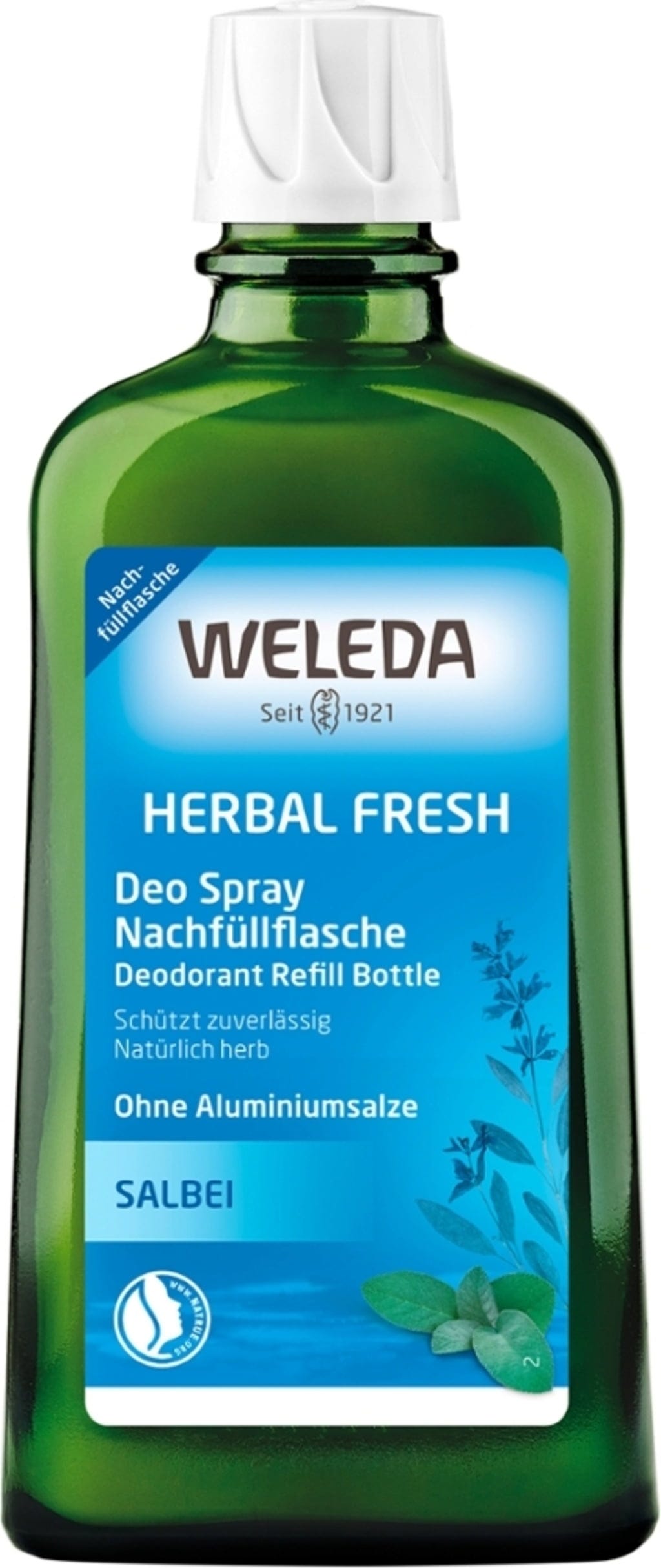 Weleda  Salbei Deodorant, 200 ml Nachfüller