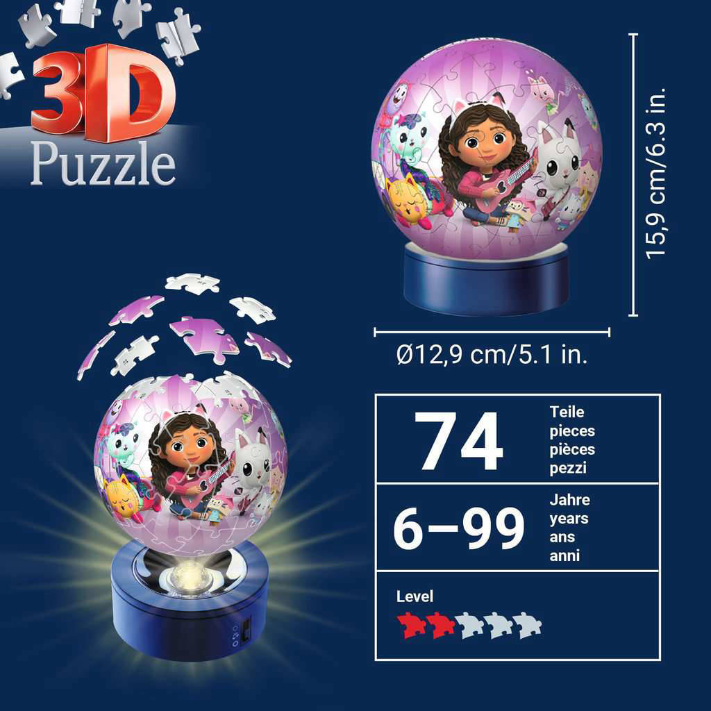 Gabby's Dollhouse - 3D Puzzel