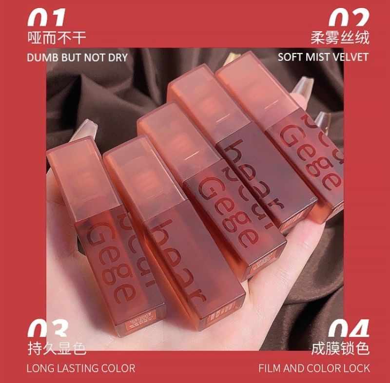Gege Bear - Air Velvet Tint - #01-#03