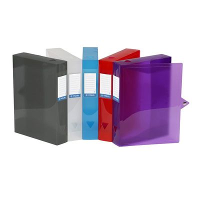 Viquel Propyglass - Boîte de classement plastique - dos 60 mm - disponible dans différentes couleurs