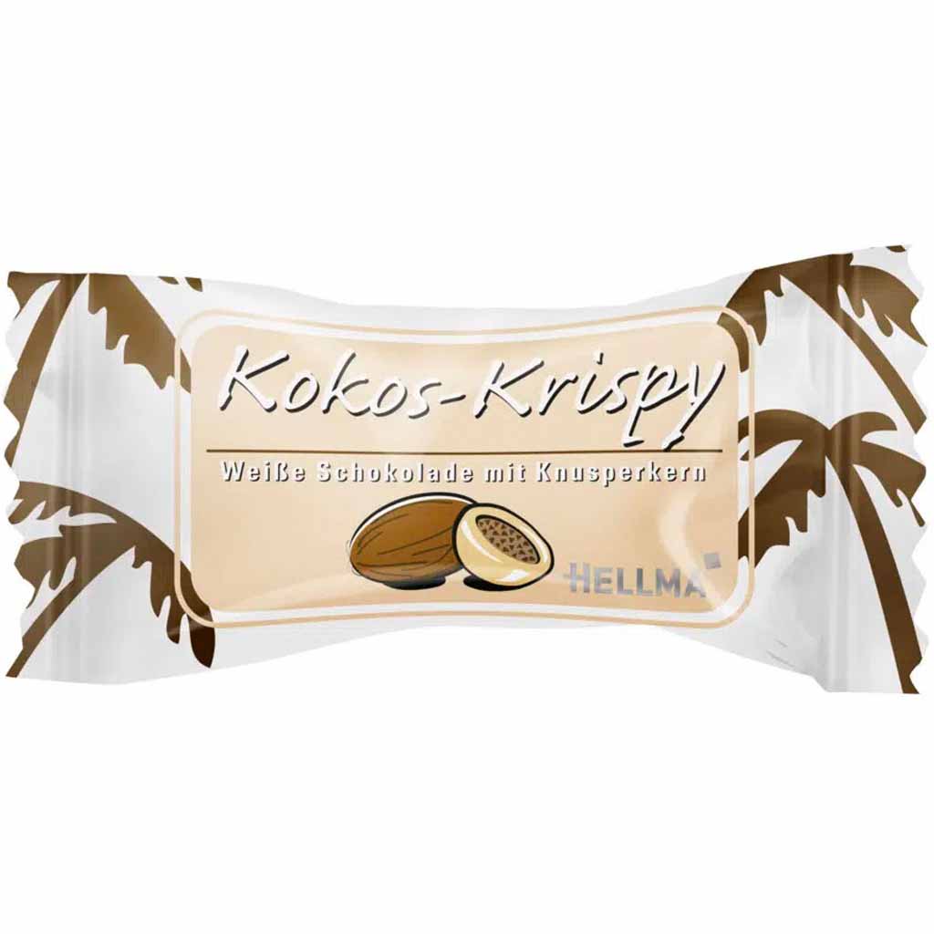 Hellma Kokos Krispy 380er Catering Box 418g MHD:30.12.24