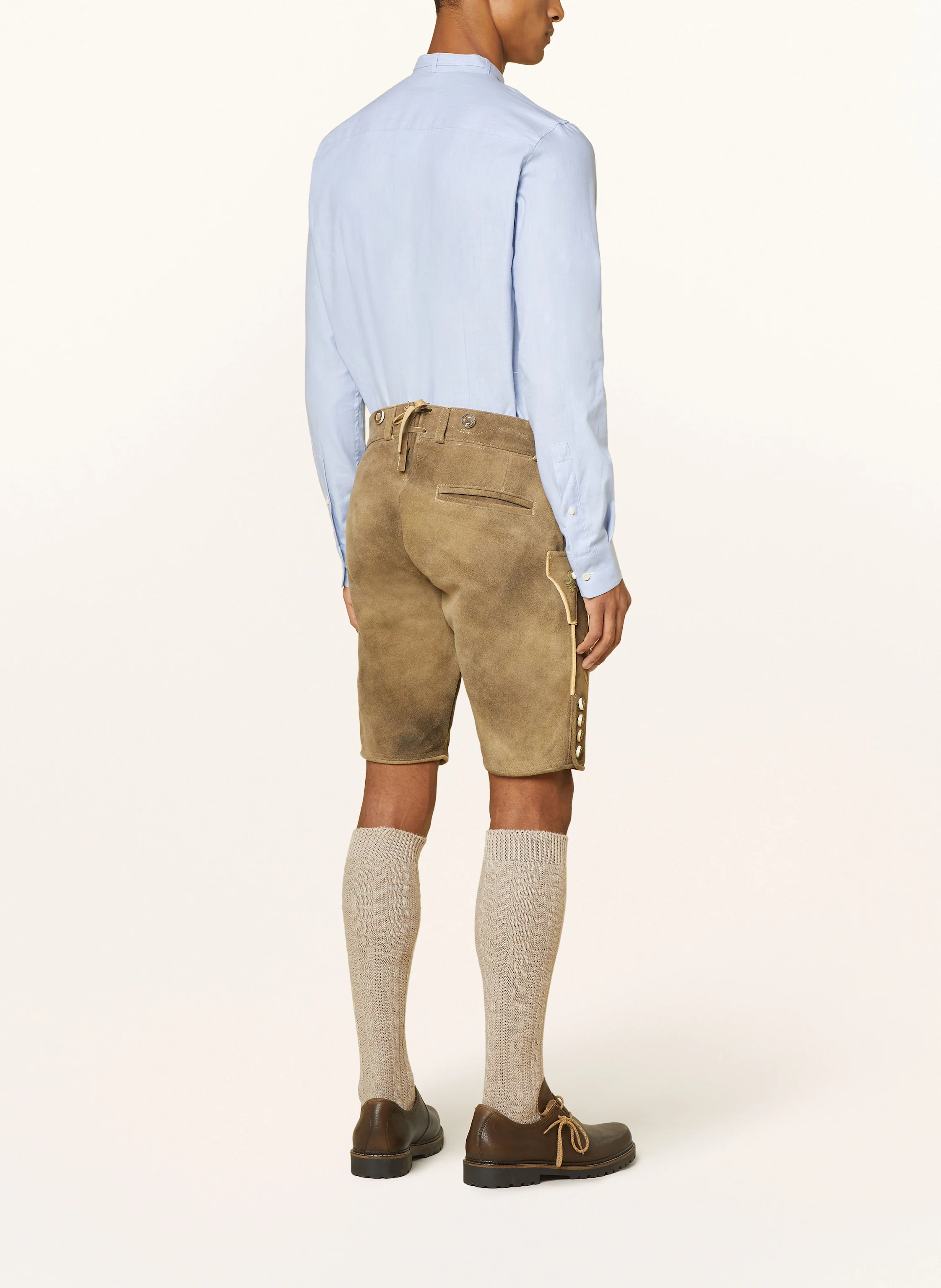 Gottseidank Trachtenhemd Slim Fit mit Stehkragen
