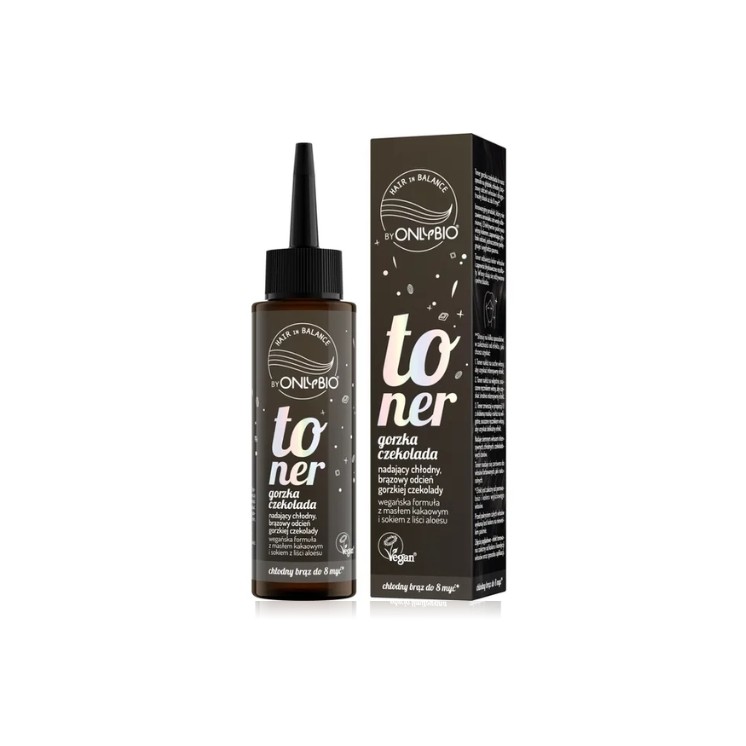 OnlyBio Hair in Balance Haarwasser Dunkle Schokolade Weihnachtsedition 100 ml