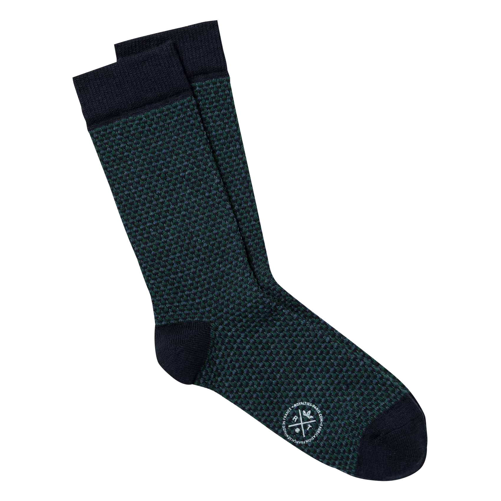 GARY - Chaussettes en coton mélangée | Vert