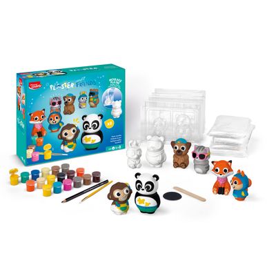 Maped Creativ - Plaster friends - Maxi coffret moulage plâtre