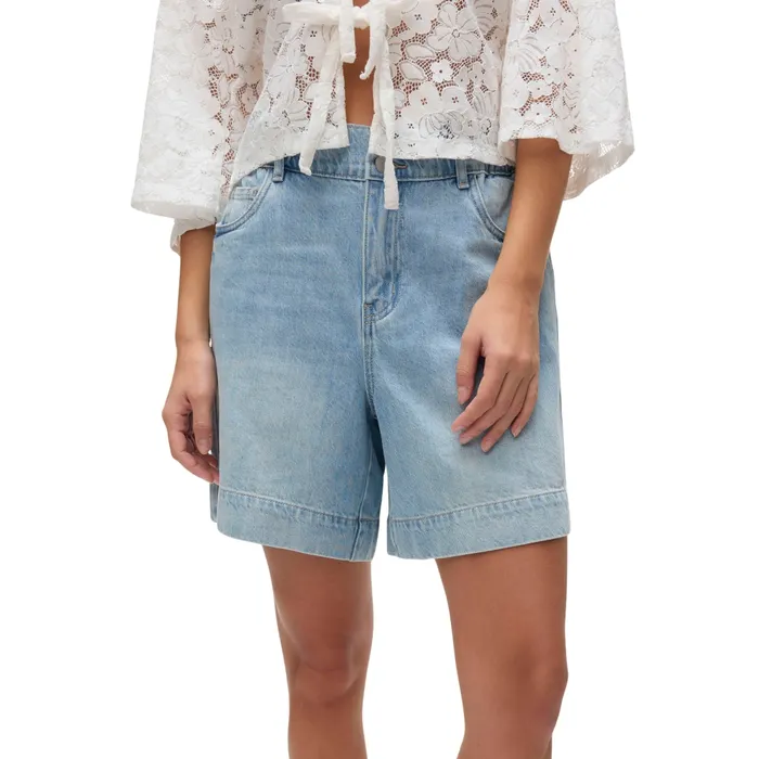 Vero Moda Lucca Bermuda Denim Short Dames