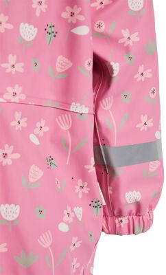 Petite Chérie Atelier Ally Fôret Regndress, Flowers Satchet Pink