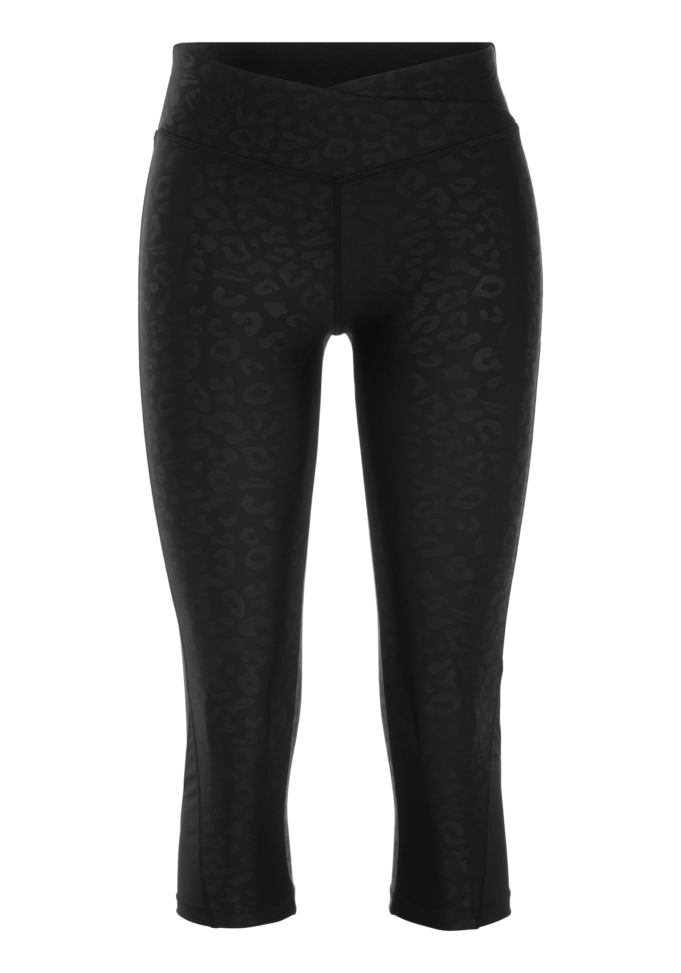 LASCANA ACTIVE Caprileggings  Sporthose in Allover-Leo-Optik