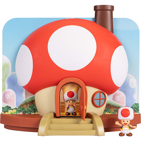 Nintendo Mario Deluxe Toad hus legesæt