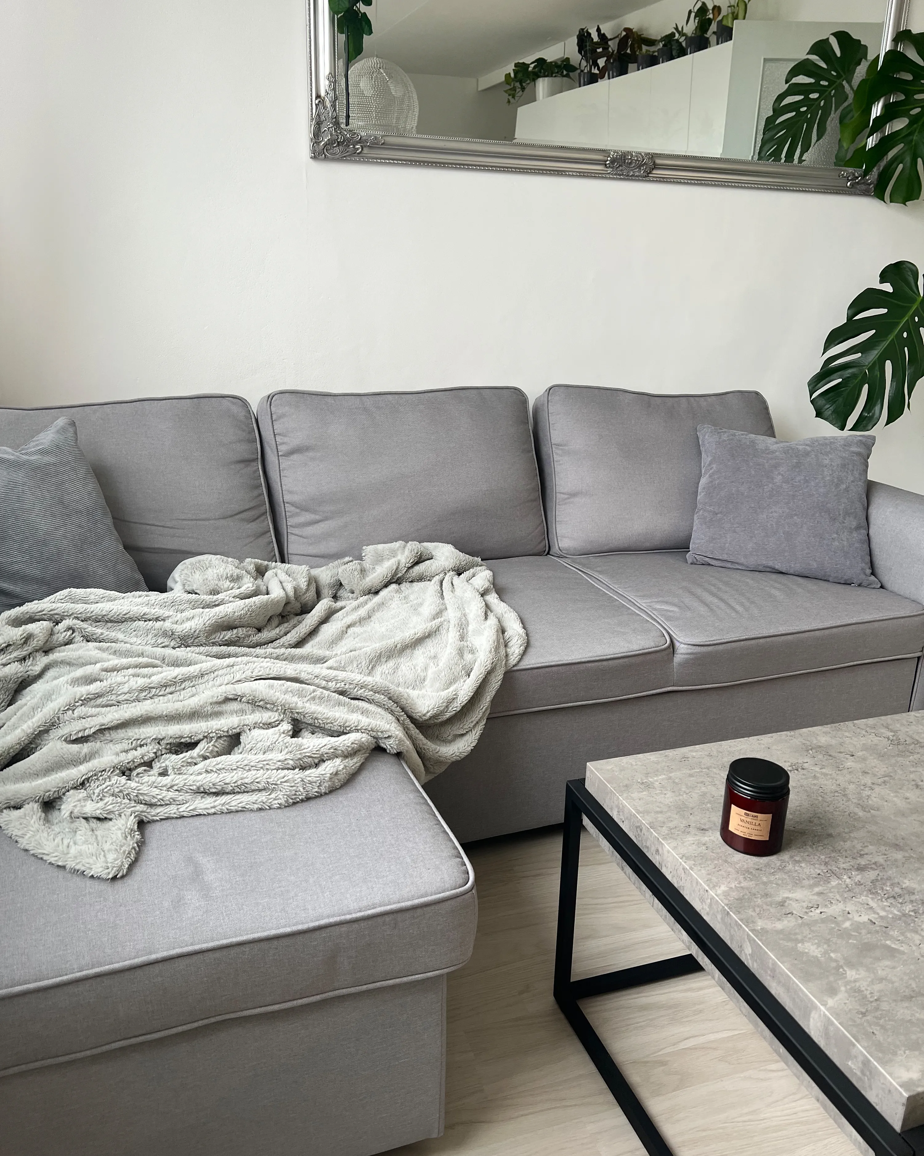 Salontafel ALTOS Grijs beton-effect