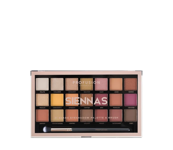 PROFUSION 21 Shade Palette Siennas M LidschattenpaletteSiennas