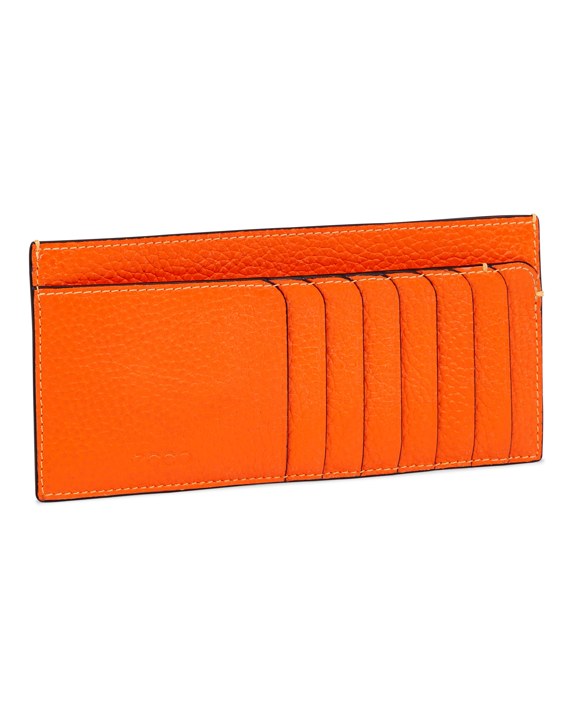 ECCO Wallet Kleine Leder-Geldbörse Orange 8,5X17,5X0,5 cm