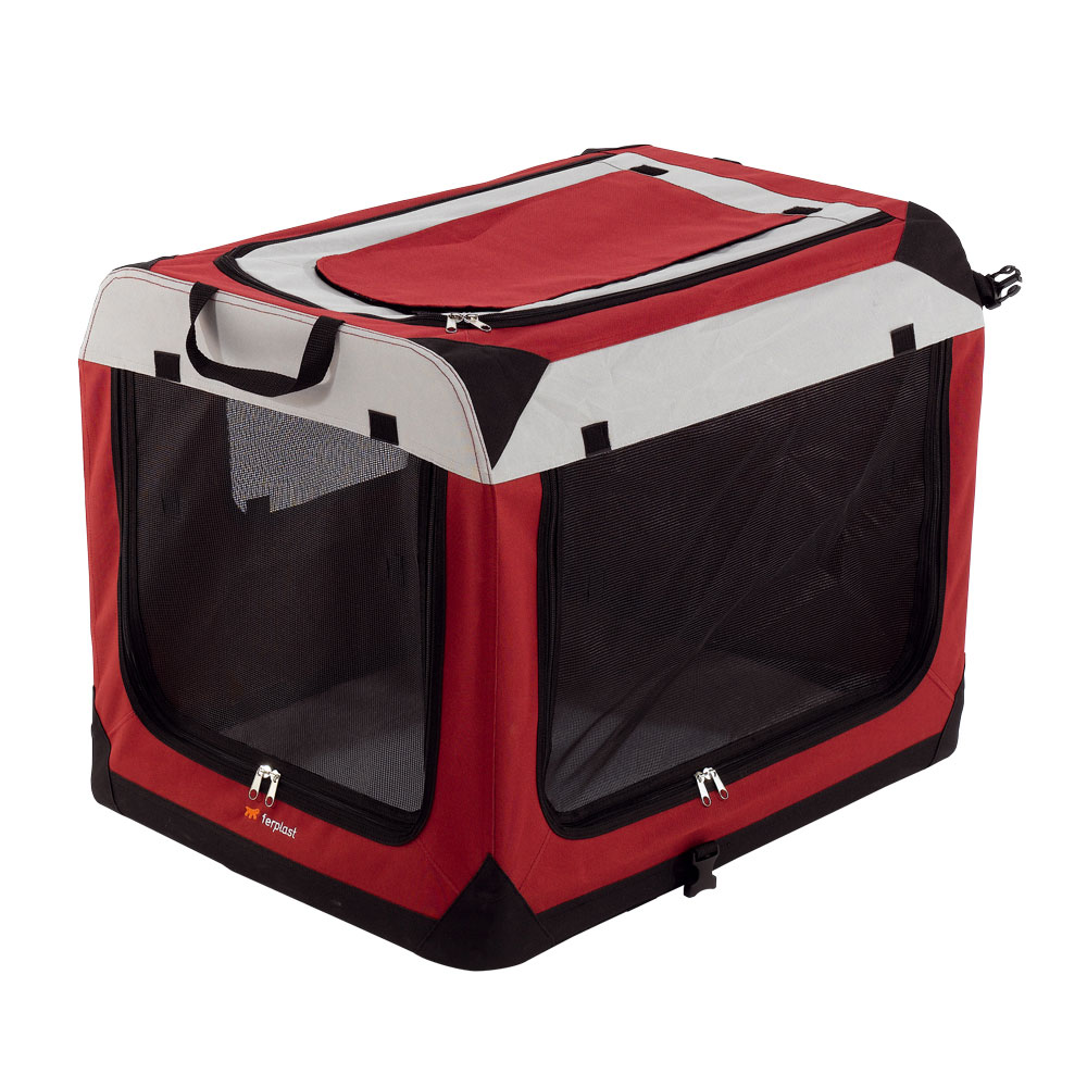 Ferplast panier de transport pour chiens holiday 4 panier de voyage pliable pour chiens de petite moyenne