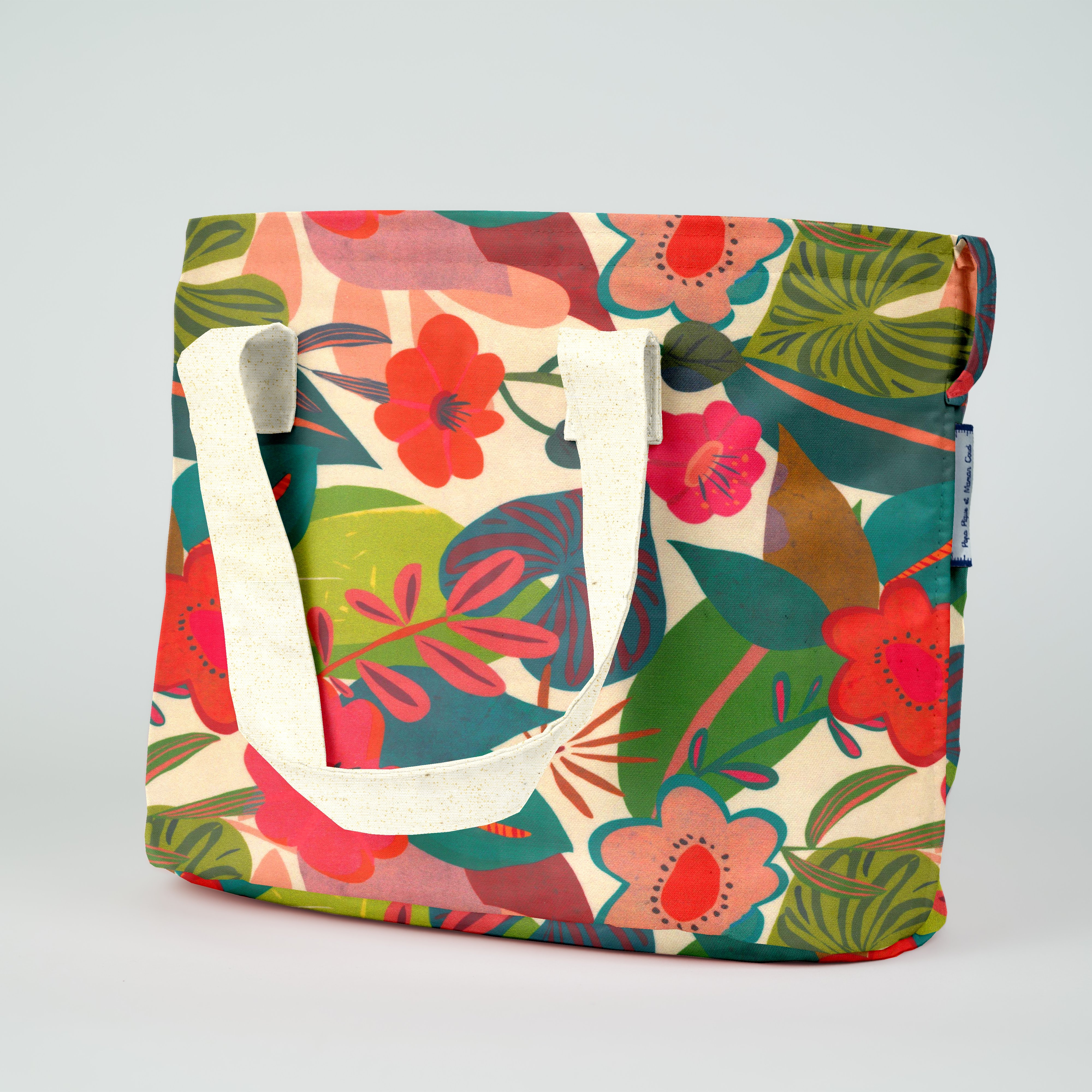 Sac Lunch Isotherme Fleurs Des Iles