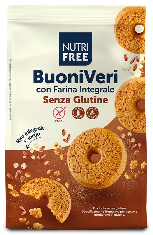 NUTRIFREE Buoni Veri Biscuits Vollkorn glutenfrei 250 g